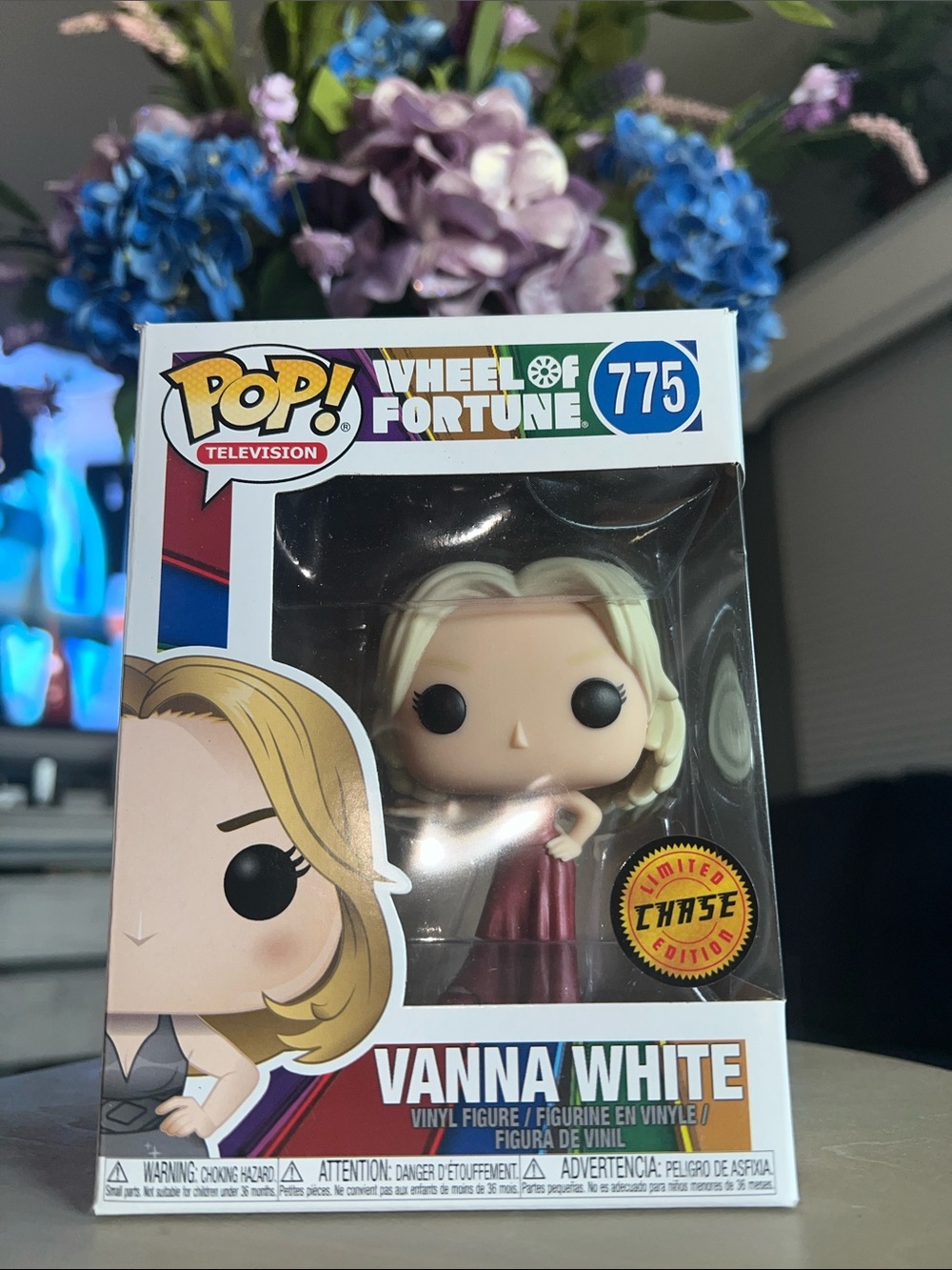 Vanna White Funko Pop #775 – CHASE Limited Edition – Wheel of Fortune – BNIB